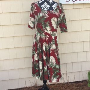 ⛱LuLaRoe Nicole dress- size 2X